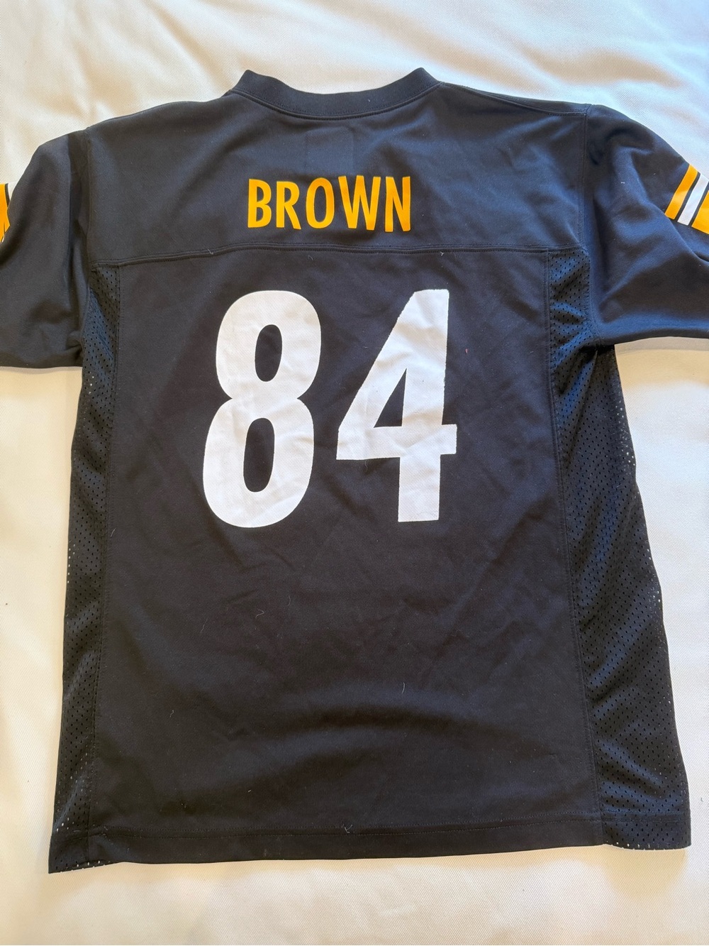 Antonio Brown #84 Pittsburgh Steelers Jersey, NFL Team Apparel, Youth L (14/16)